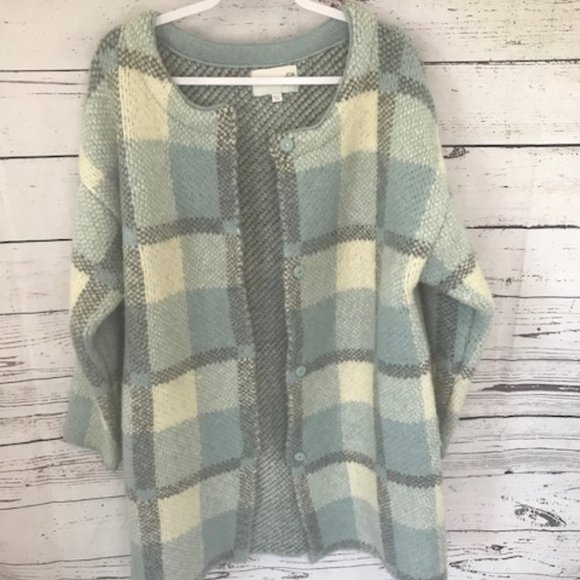 J.O.A. Revolve felt with you plaid wool coat - Picture 6 of 9